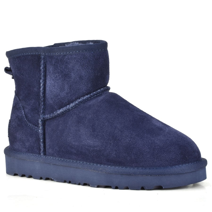 Μπλε χαμηλό δερμάτινο Australian Boot L7854
