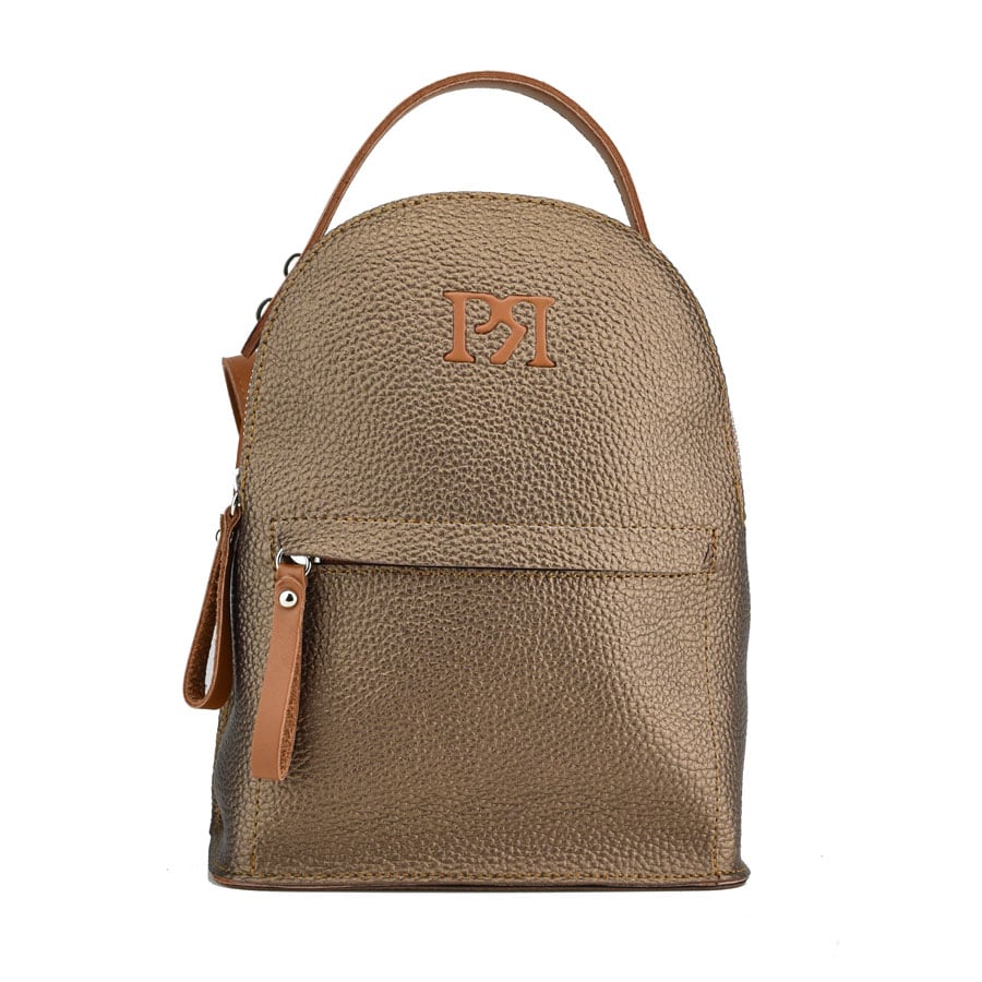 Μπρονζέ σακίδιο πλάτης Pierro Accessories 90551