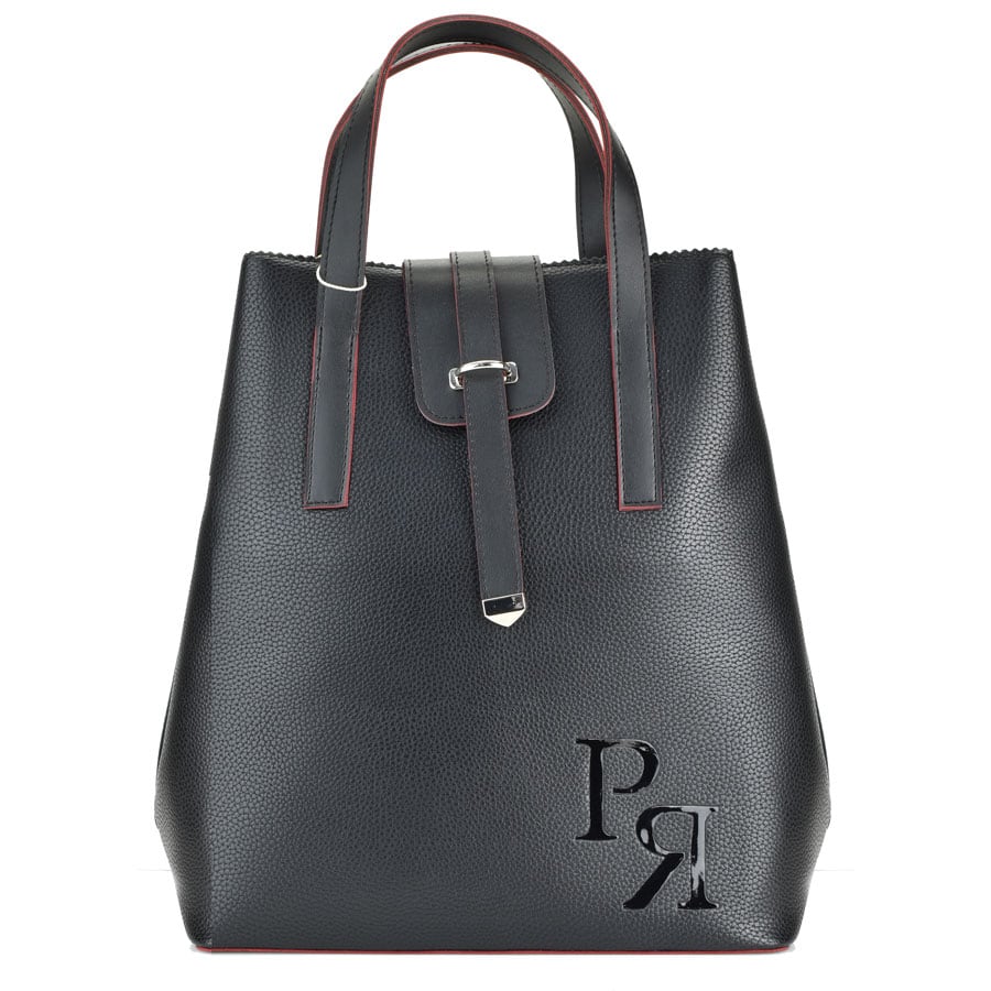 Μαύρο σακίδιο πλάτης Pierro Accessories 90606