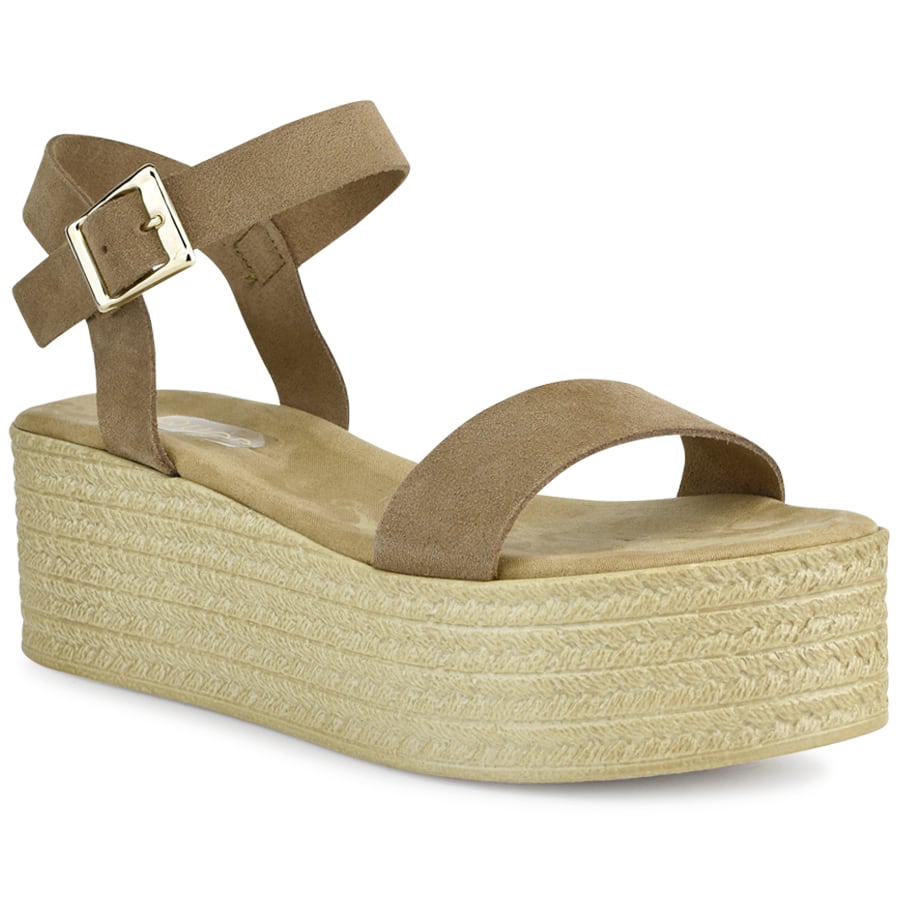 Πούρο δερμάτινο flatform QUOD GT296
